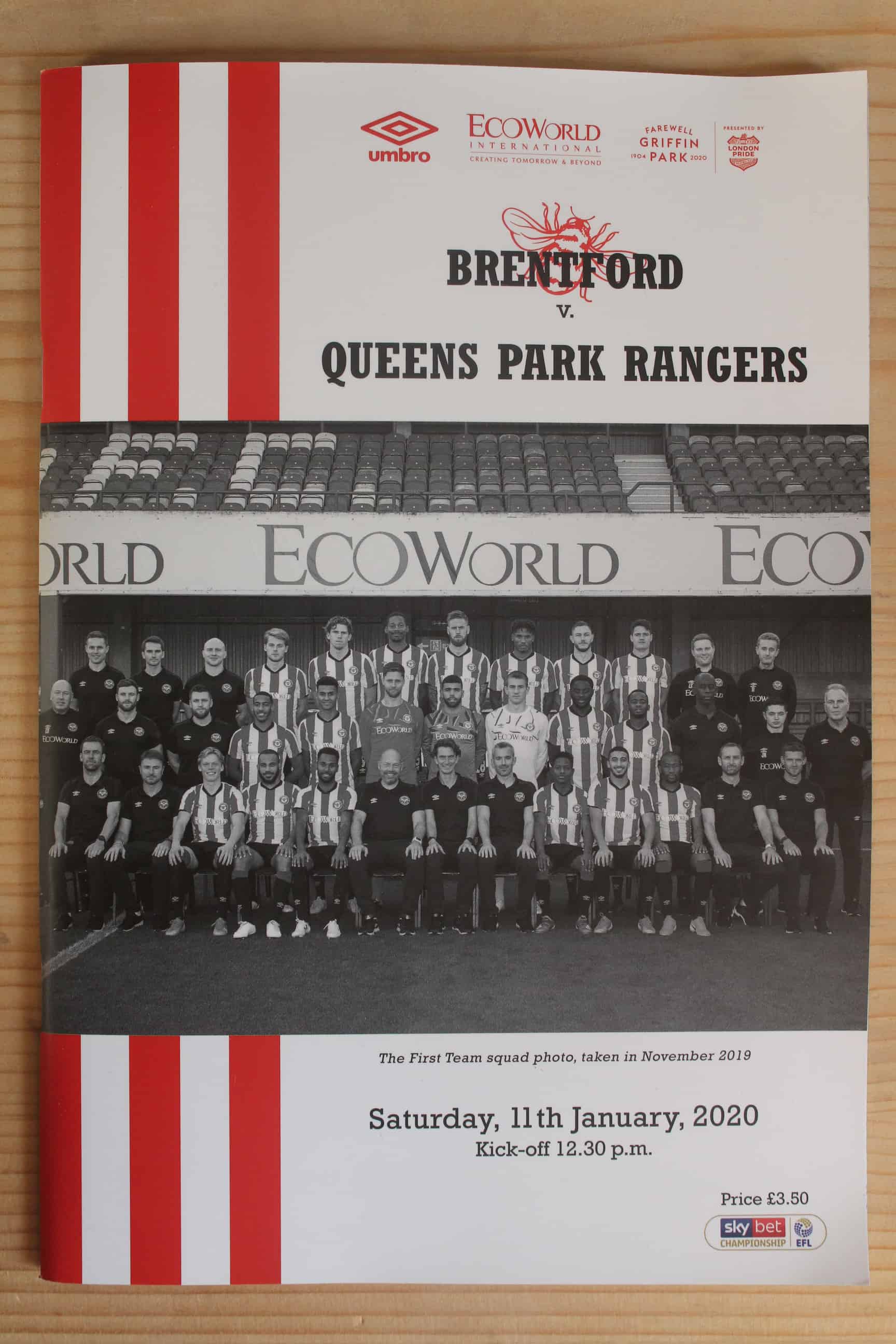 Brentford FC v Queens Park Rangers FC